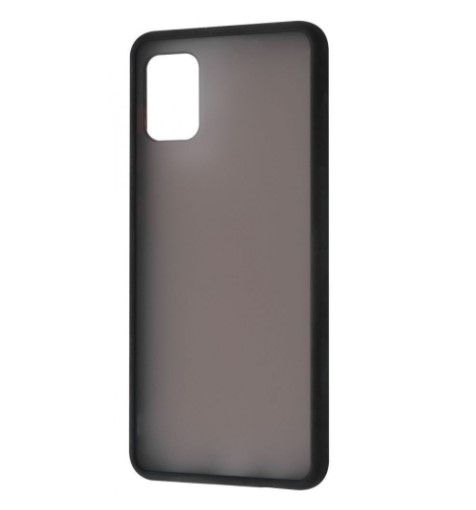 Чехол Matte Color Case (TPU) Samsung Galaxy A31 black